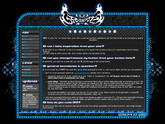 faq screenshot