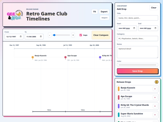 timeline screenshot