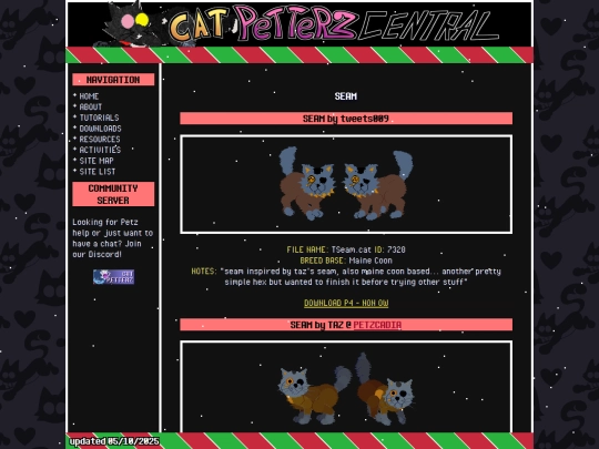 downloads/breeds/seam screenshot
