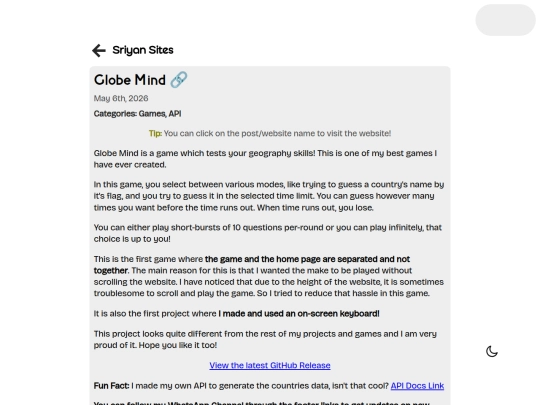 posts/globe-mind screenshot