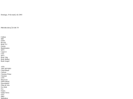 programacaotv/tv3003200305 screenshot