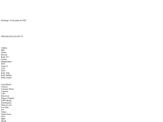 programacaotv/tv3006200205 screenshot