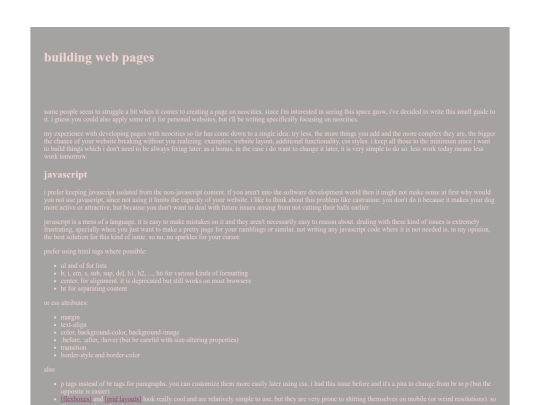 posts/building-web-pages screenshot