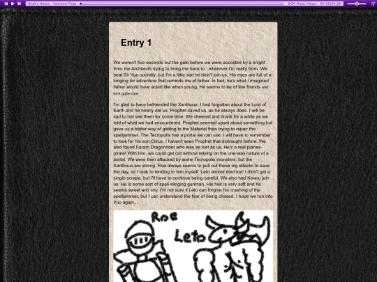 Izdiary/entry1 screenshot
