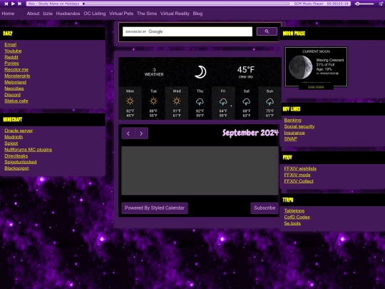 startpage screenshot