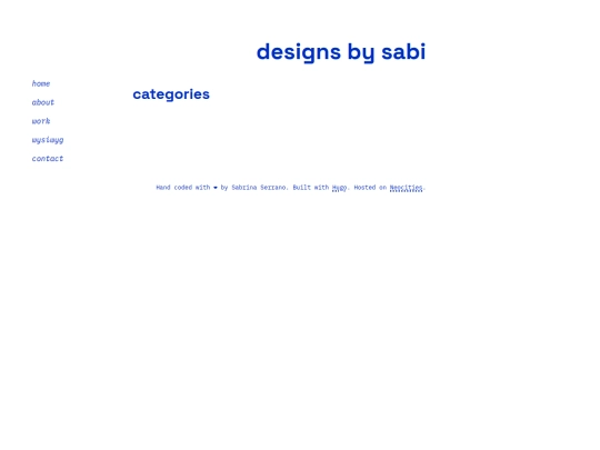 categories screenshot