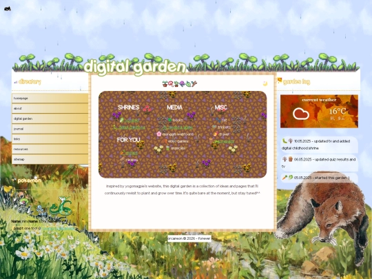 garden screenshot