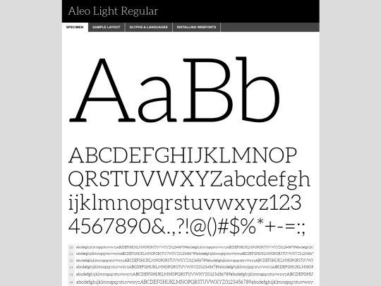 aleofamily/aleo-light-demo screenshot