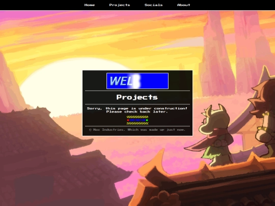 projects screenshot