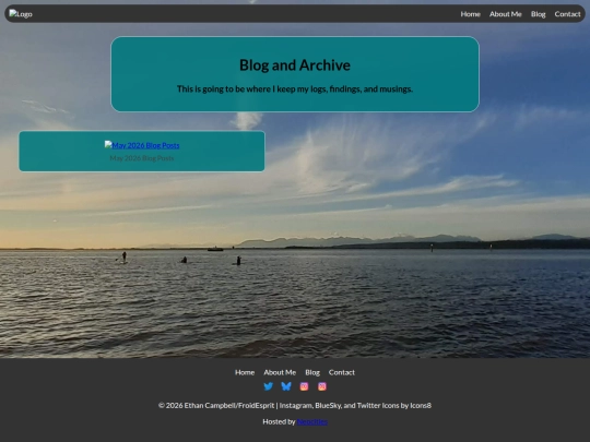 blog screenshot
