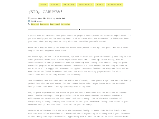 notes/2011/eid-carumba screenshot