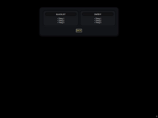 blacklist screenshot