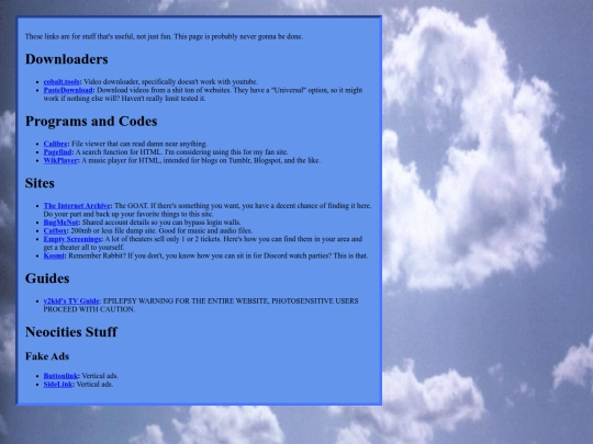 linkz screenshot