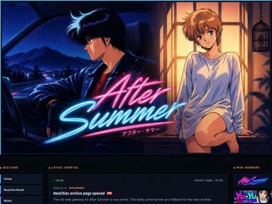 menu screenshot