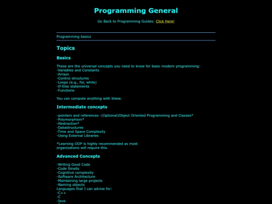 moogpaedia/topics/guides/programming/programming_general screenshot
