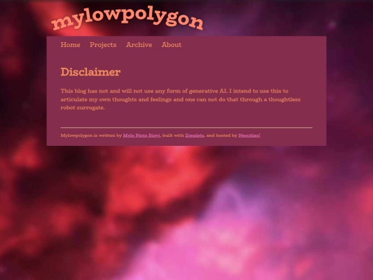 posts/disclaimer screenshot