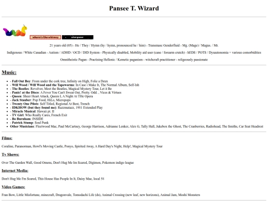 profile screenshot