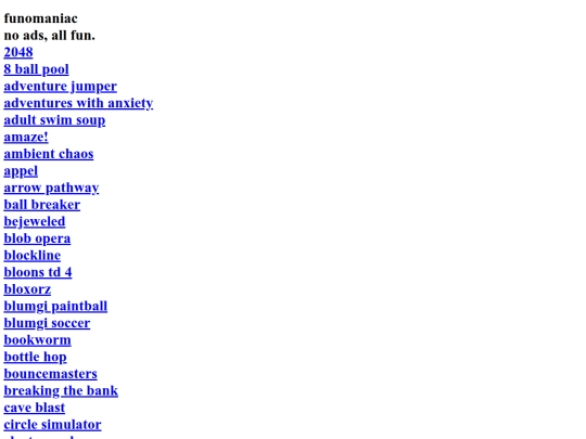 index screenshot