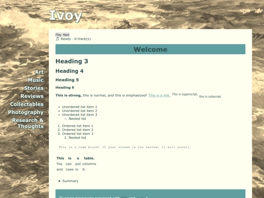 index screenshot