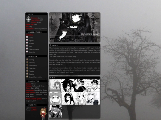 aboutme screenshot