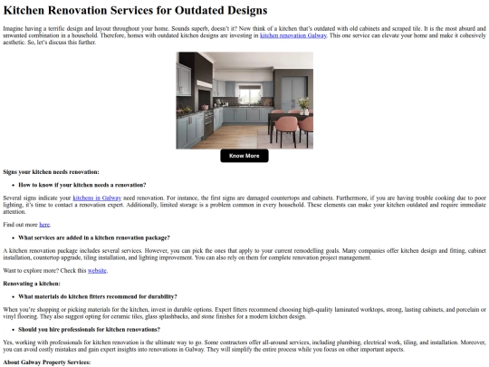 KitchenRenovationServicesforOutdatedDesigns screenshot