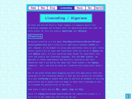 livecoding screenshot