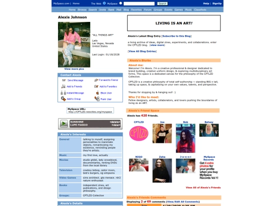 myspace screenshot