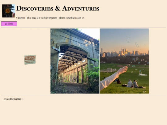 discoveries screenshot