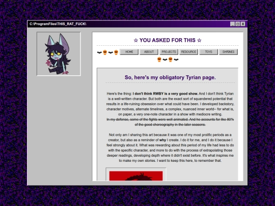 bug-zone screenshot