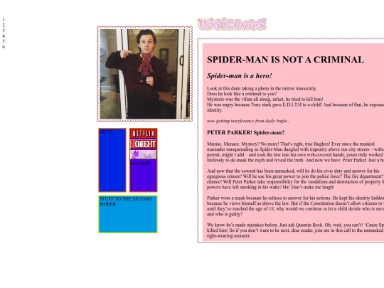 test screenshot