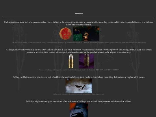 KILLA/frame2/callingcards screenshot