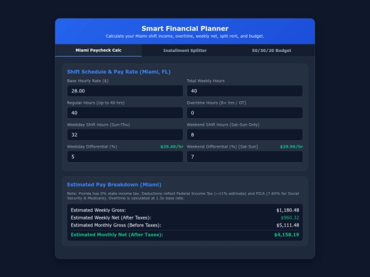 Tracker screenshot