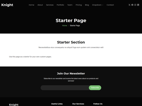 PlantillasV/003/starter-page screenshot