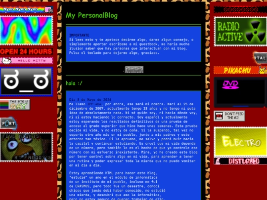 blog screenshot