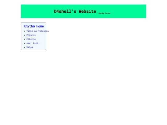 Rhythm_Corner/osu!std screenshot