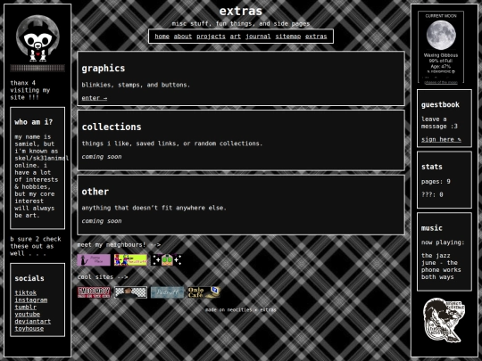 extras screenshot