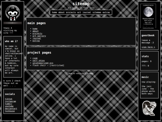 sitemap screenshot