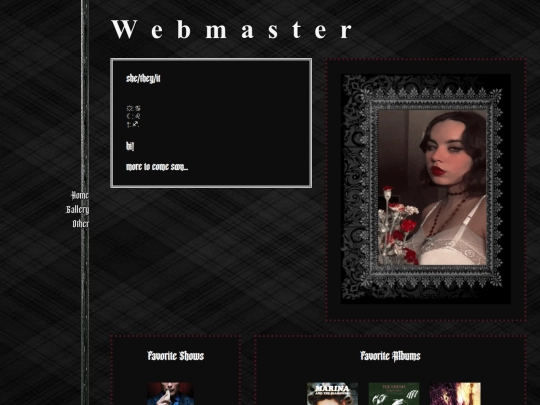 webmaster screenshot