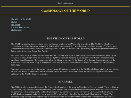 Starfall/StarfallCosmology screenshot