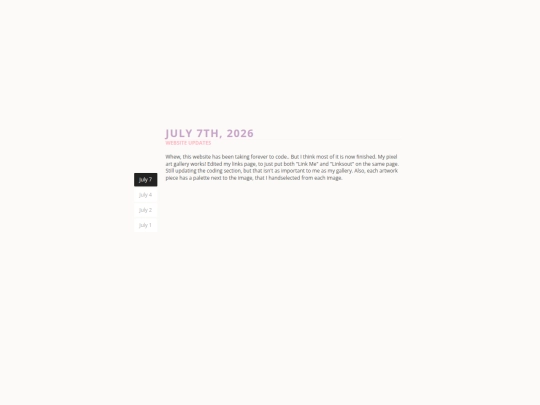 updates screenshot