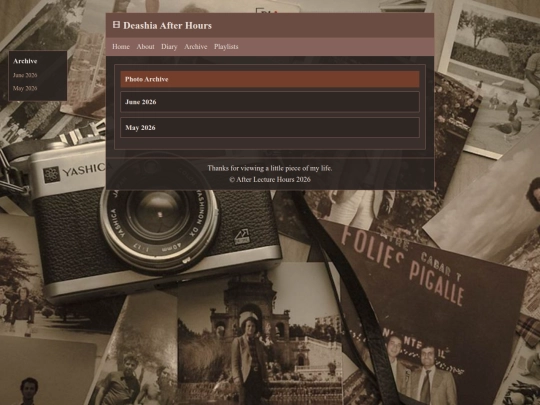 archive screenshot