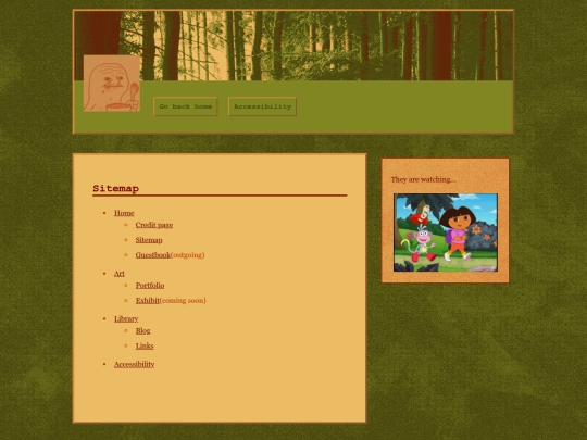 sitemap screenshot