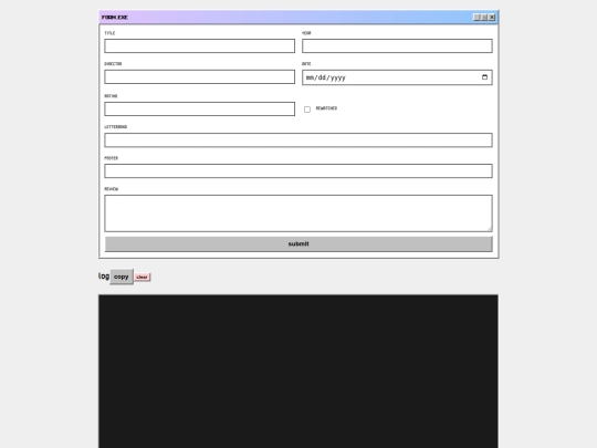 form screenshot