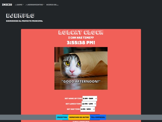 PAG/reloj screenshot