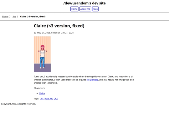 art/claire2_fixed screenshot