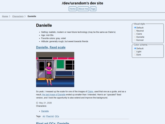 characters/danielle screenshot