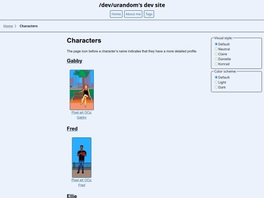 characters screenshot