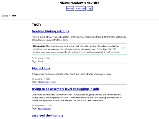 tech/page/2 screenshot