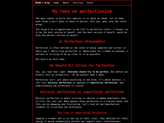 articles/perfection screenshot