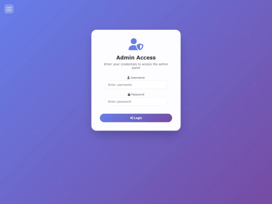 pages/admin screenshot